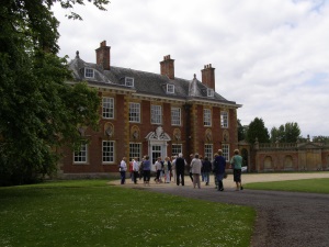 Arrival at Honington Hall