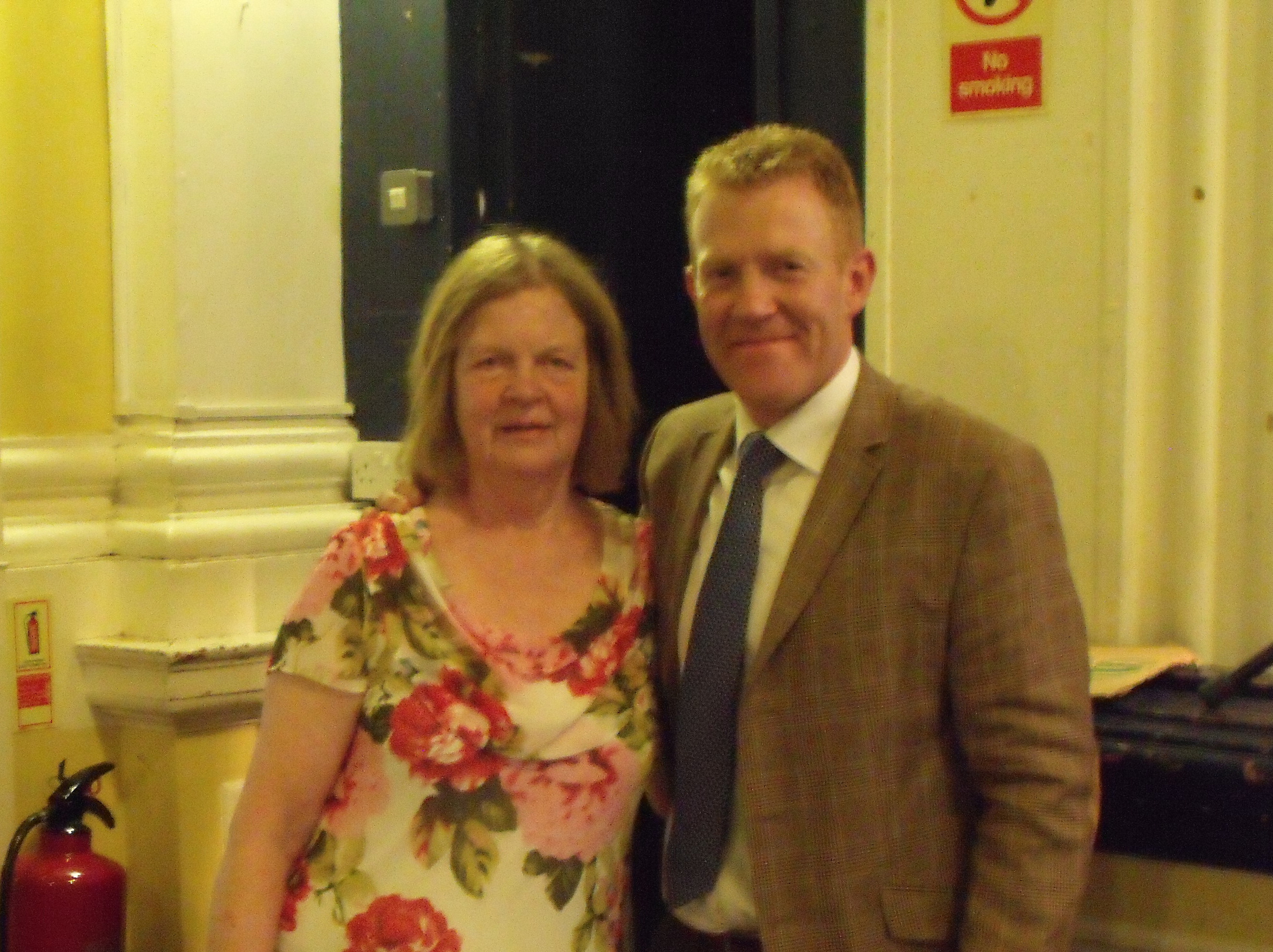 Julie and Adam Henson