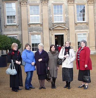 Barbara is a dual member of Wootton Wi and went to Christmas Afternoon Tea at Althorp