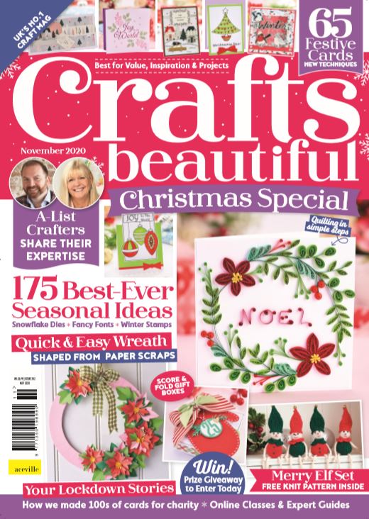 Cover of the Crafts Beautiful magazine November 2020