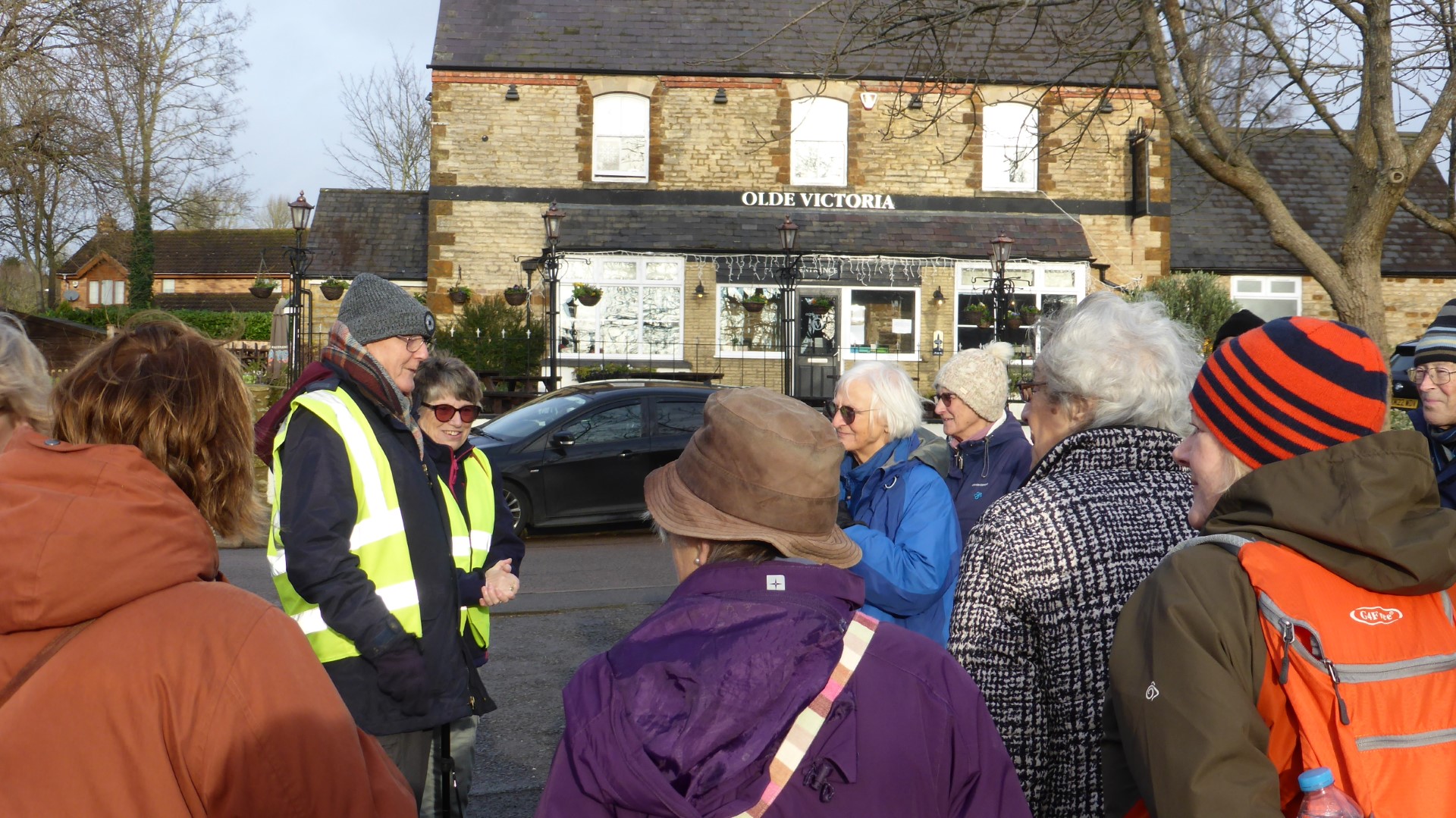 23.12 Mince pie walk at Burton Latimer