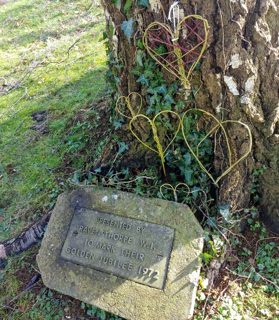 21.02 Plaque on tree