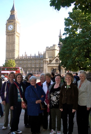 Otmoor WI visit Big Ben